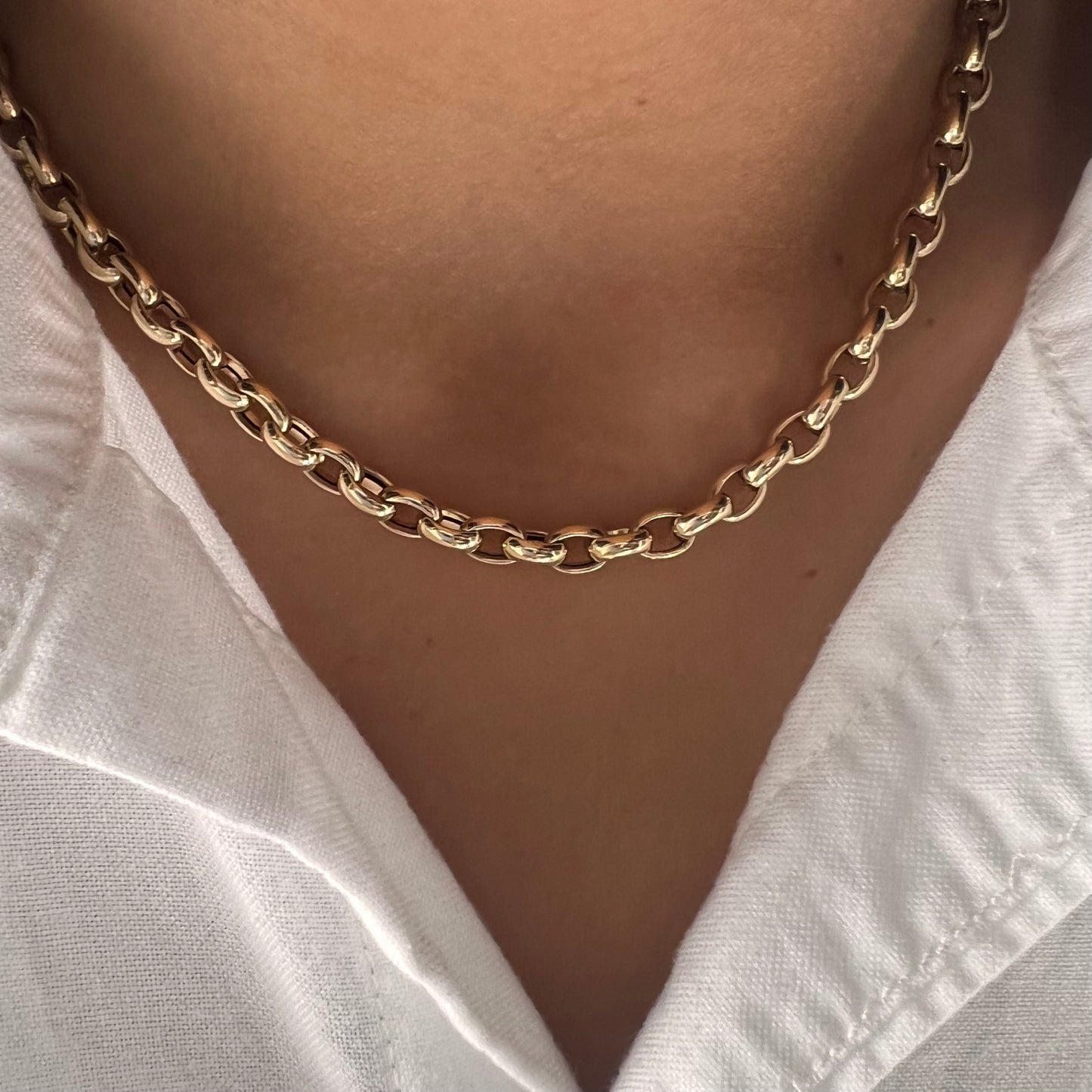 6 mm Rolo Chain Necklace