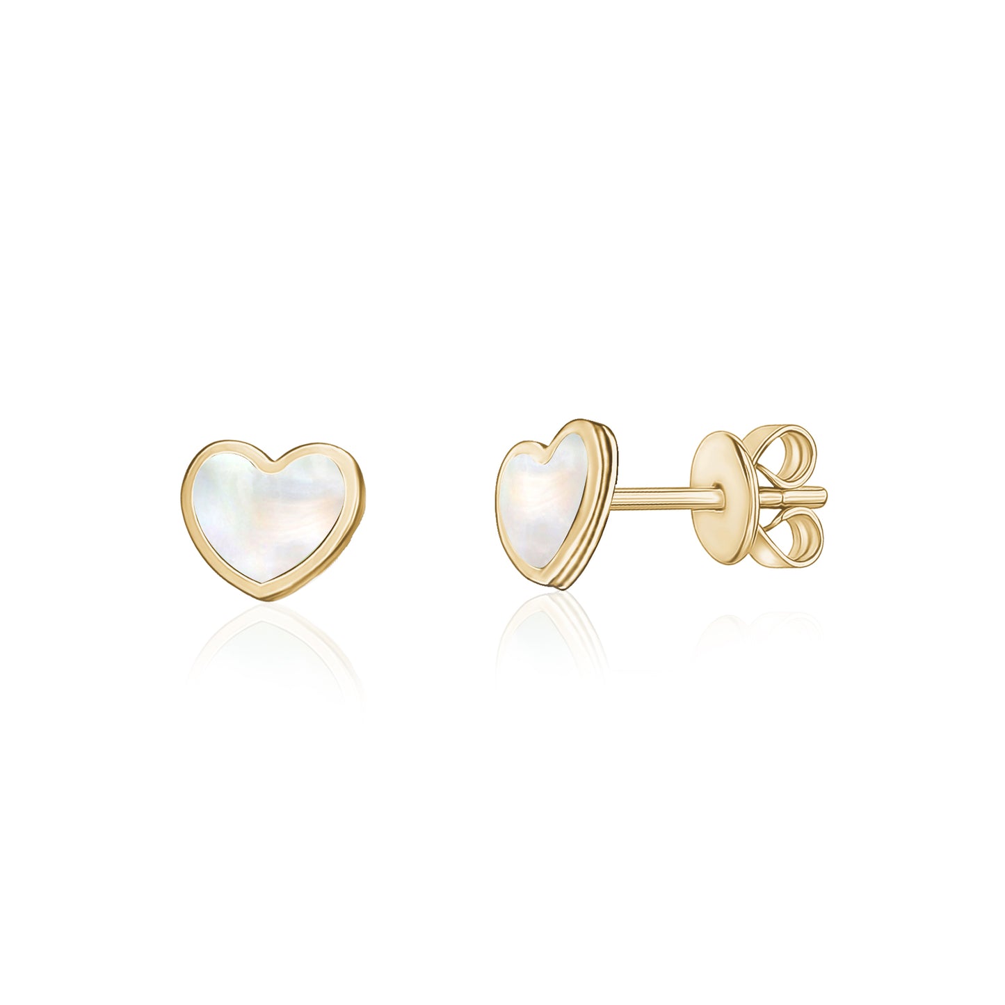 Small  Heart (Rounded) Earrings