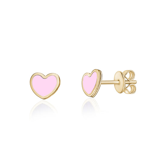 Small  Heart (Rounded) Earrings