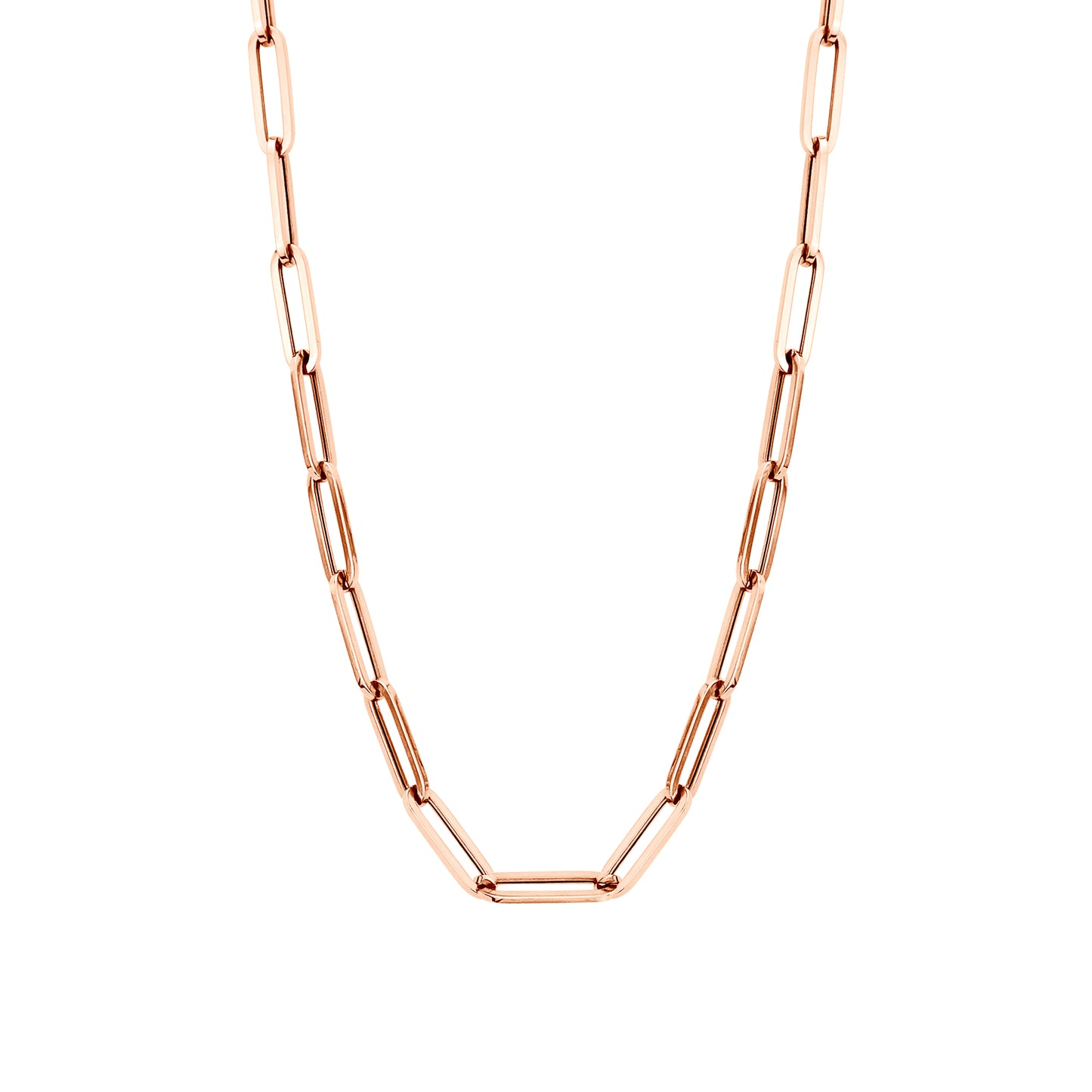 20" Med Paperclip Necklace