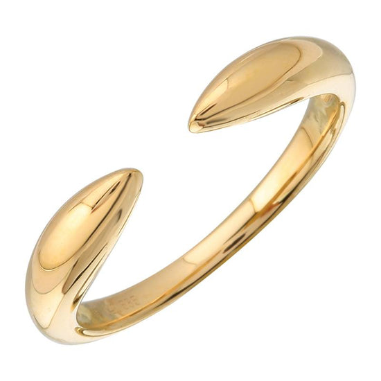 Gold Open Claw Ring