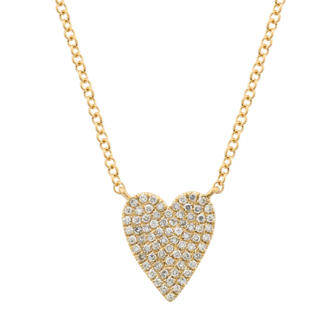 Dainty Elongated Heart Necklace