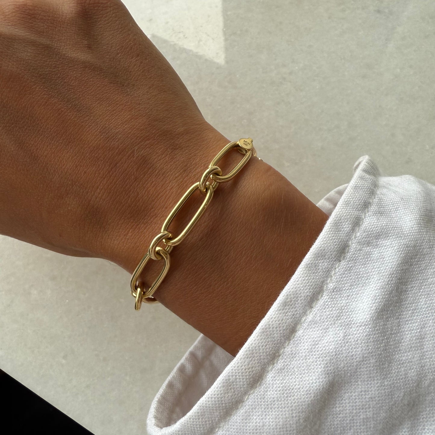 Jumbo Oval and Round Link