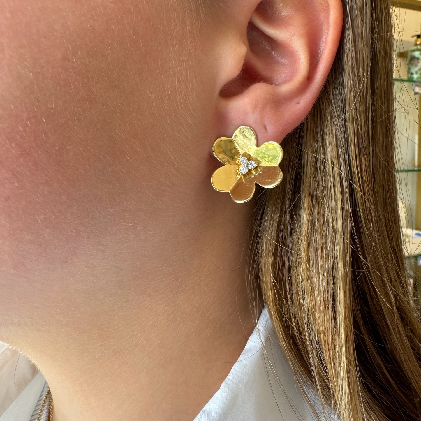 3 Leaf Clover Earrings