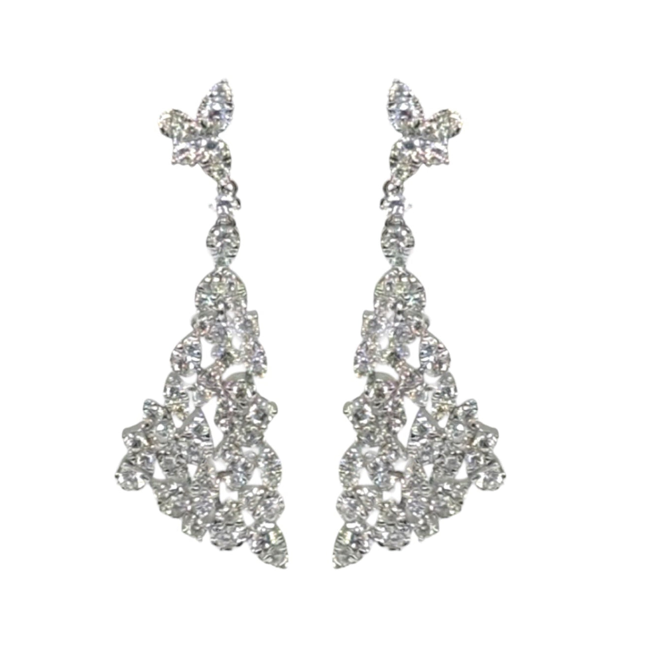 Diamond Chandelier Earrings