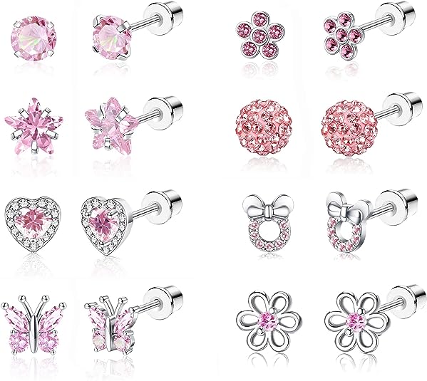 Assorted Baby Earrings Snap Back