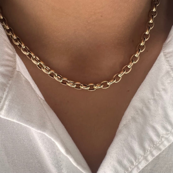 6 mm Rolo Chain Necklace