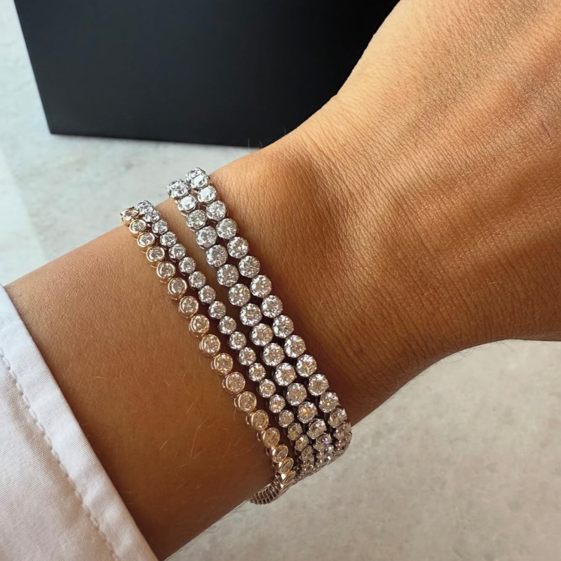 Buttercup Lab Diamond Tennis Bracelet