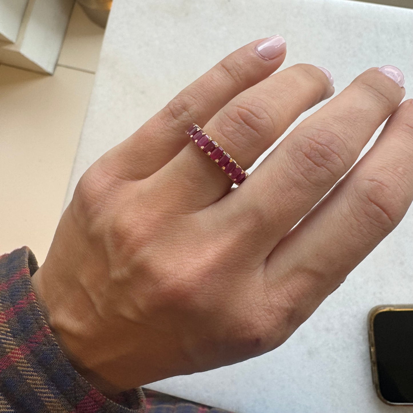 Ruby Eternity Band