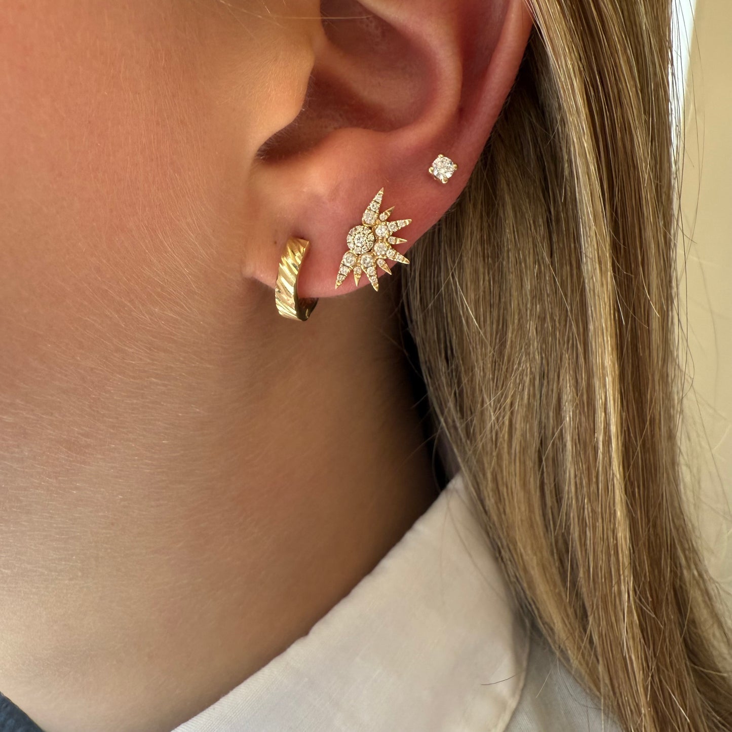 Textured Flat Huggies