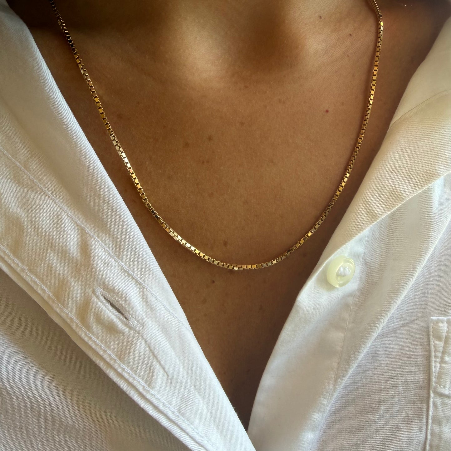 Box Chain Necklace