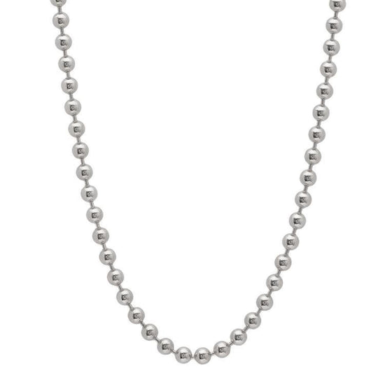 Large Ball Chain Necklace - 3 mm