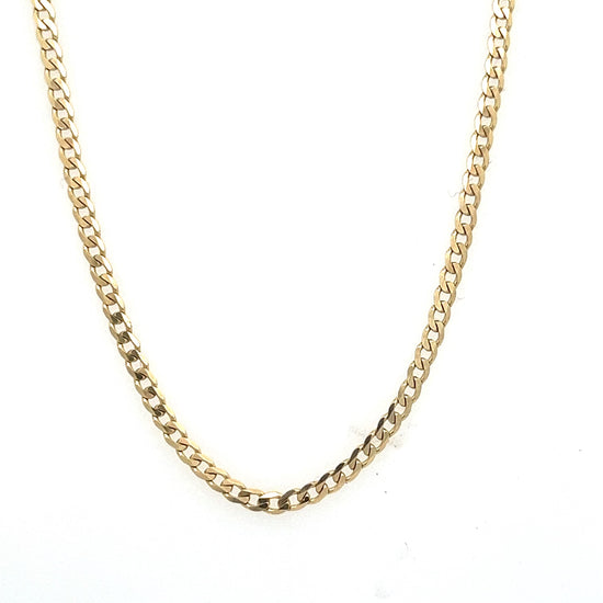 Lazer Cut Cuban Chain Necklace