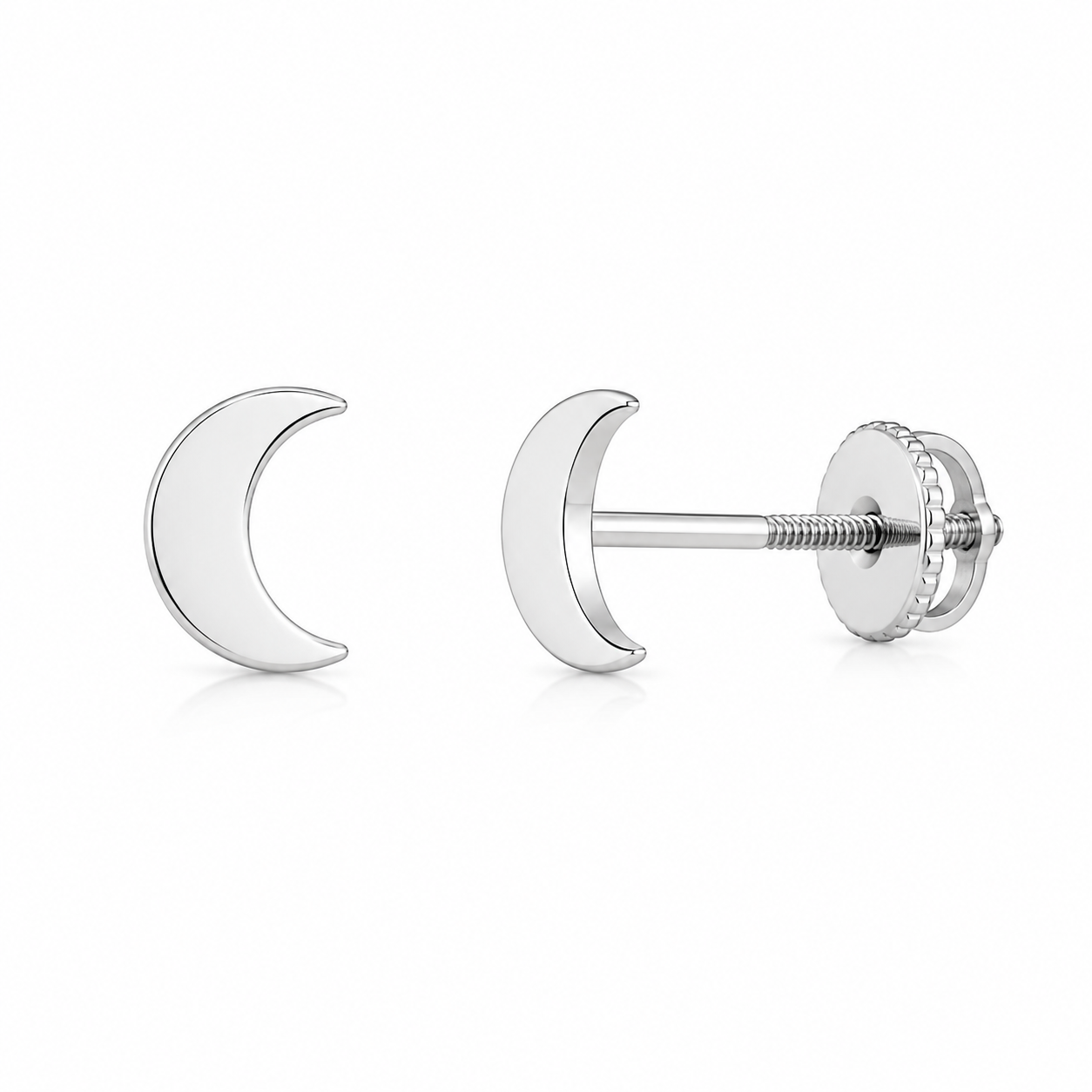 Gold Moon Studs