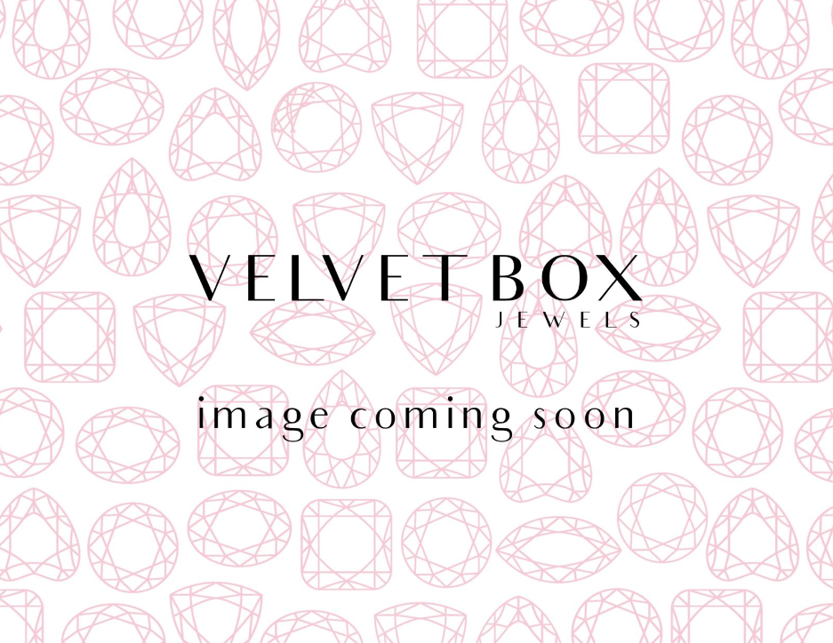 Open & Crystal Flower Screwback Earrings