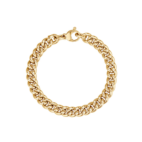 Large Curb Link Chain Bracelet