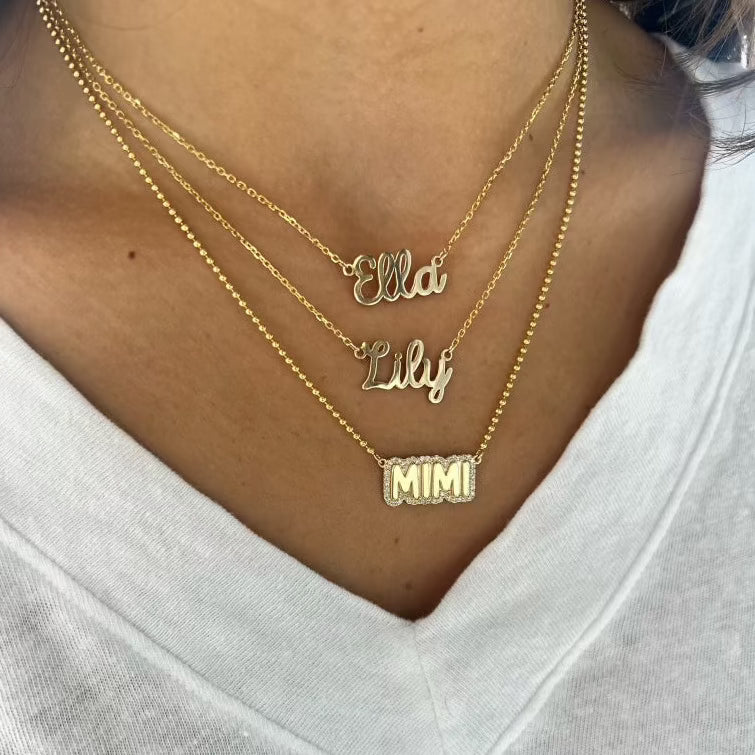 Ella and clearance mimi necklace