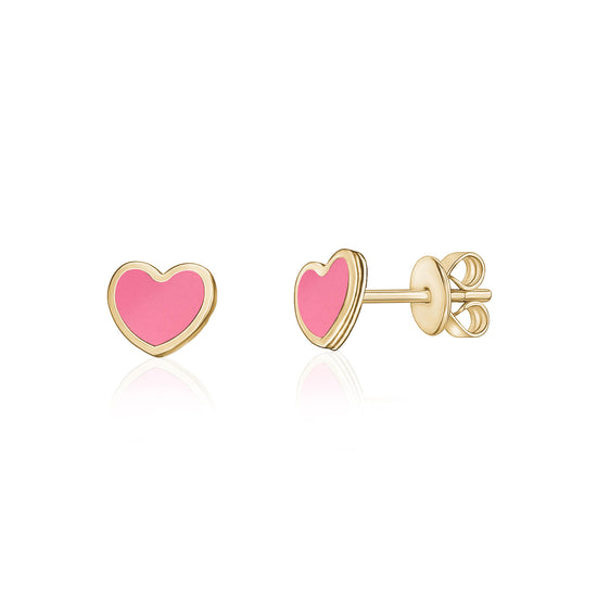 Small  Heart (Rounded) Earrings