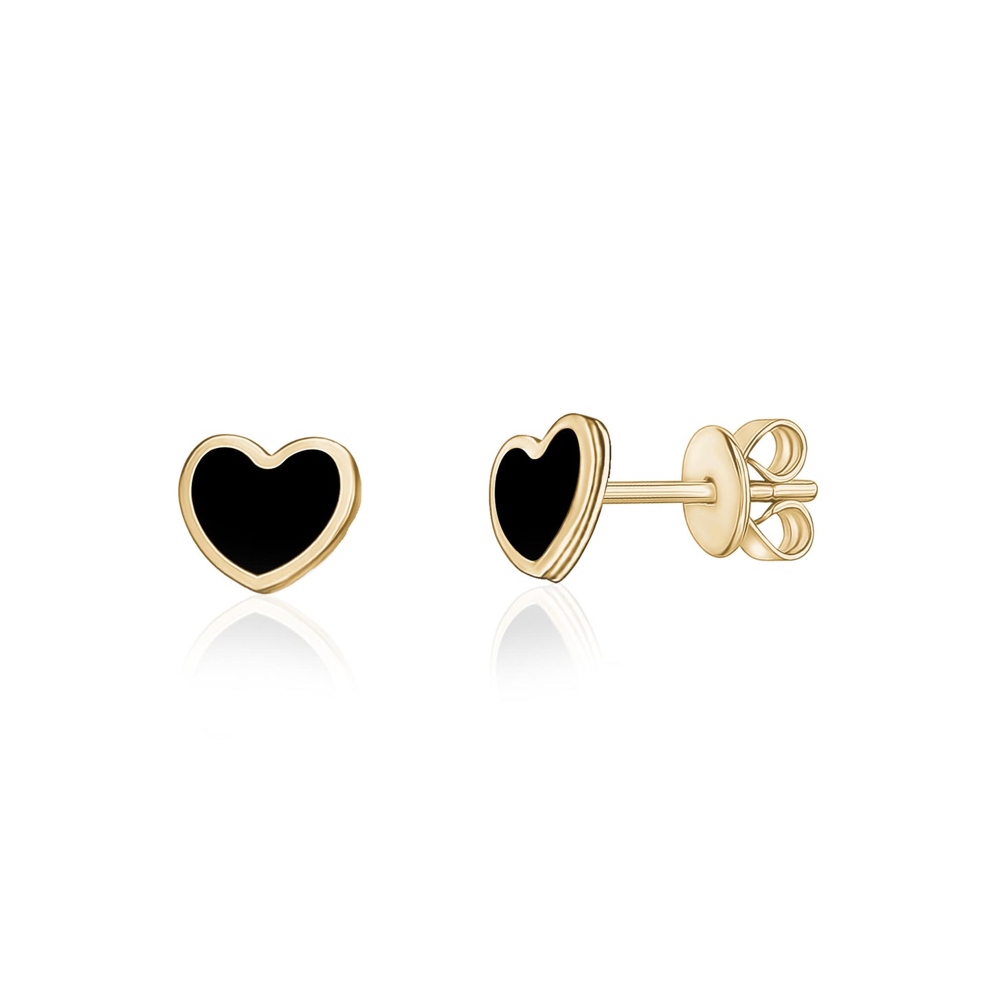 Small  Heart (Rounded) Earrings