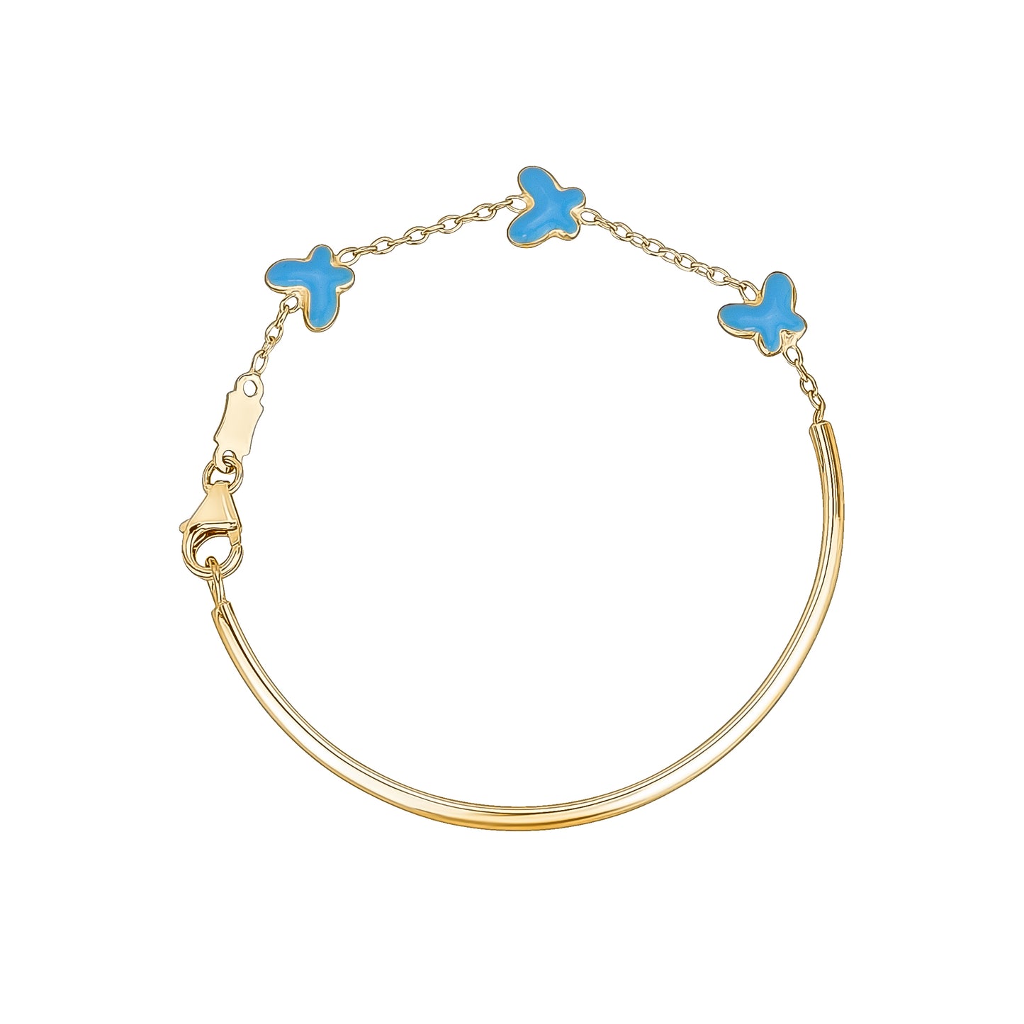 Buy SHAYA BY CARATLANE Chalka Re Bracelet In Gold Plated Brass | Shoppers  Stop