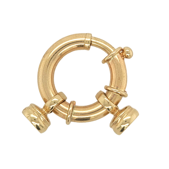 Gold Spring Clasp