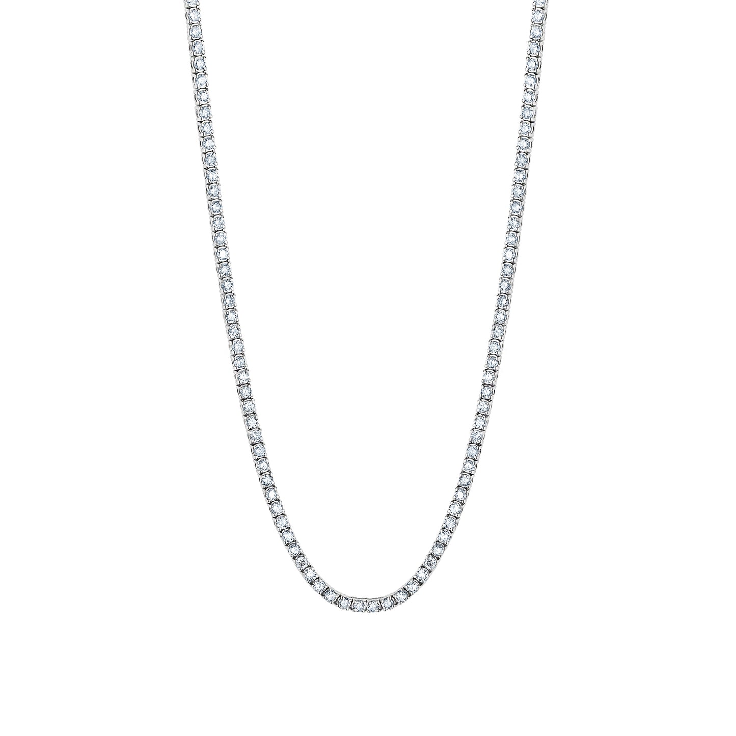 Load image into Gallery viewer, 17&amp;quot; DIAMOND TENNIS NECKLACE
