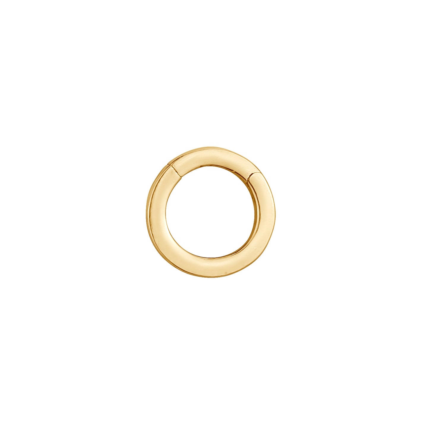 Small Round Gold Clasp, Pull