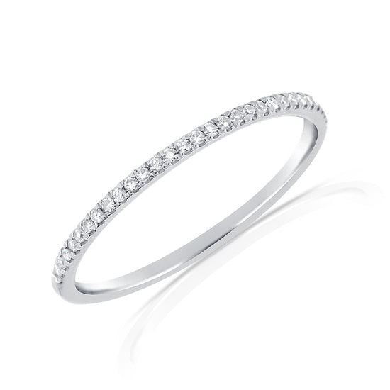 Halfway Diamond Pave Band Size 5.75