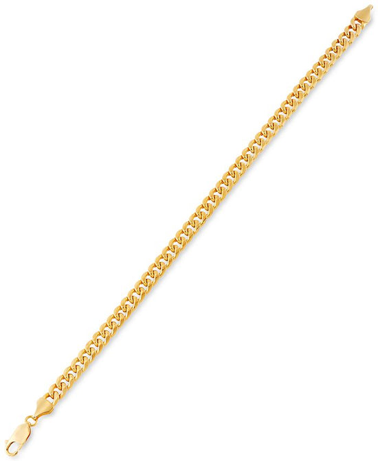 7" 0.2 mm Curb Link Chain Bracelet